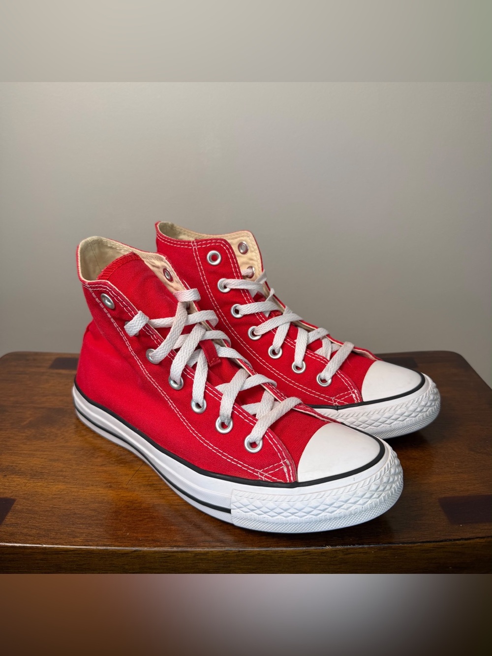 Converse Chuck Taylor All Star High Top Red M9621 Mens 5.5 Womens 7.5